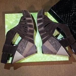 Sam Edelman suede wedges